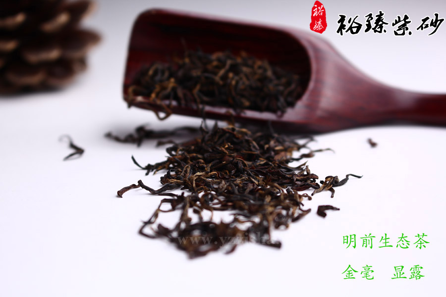 中国十大名茶祁门红茶细部